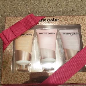 Marie Claire Paris ~ 3 pc. Hand Cream Gift Set